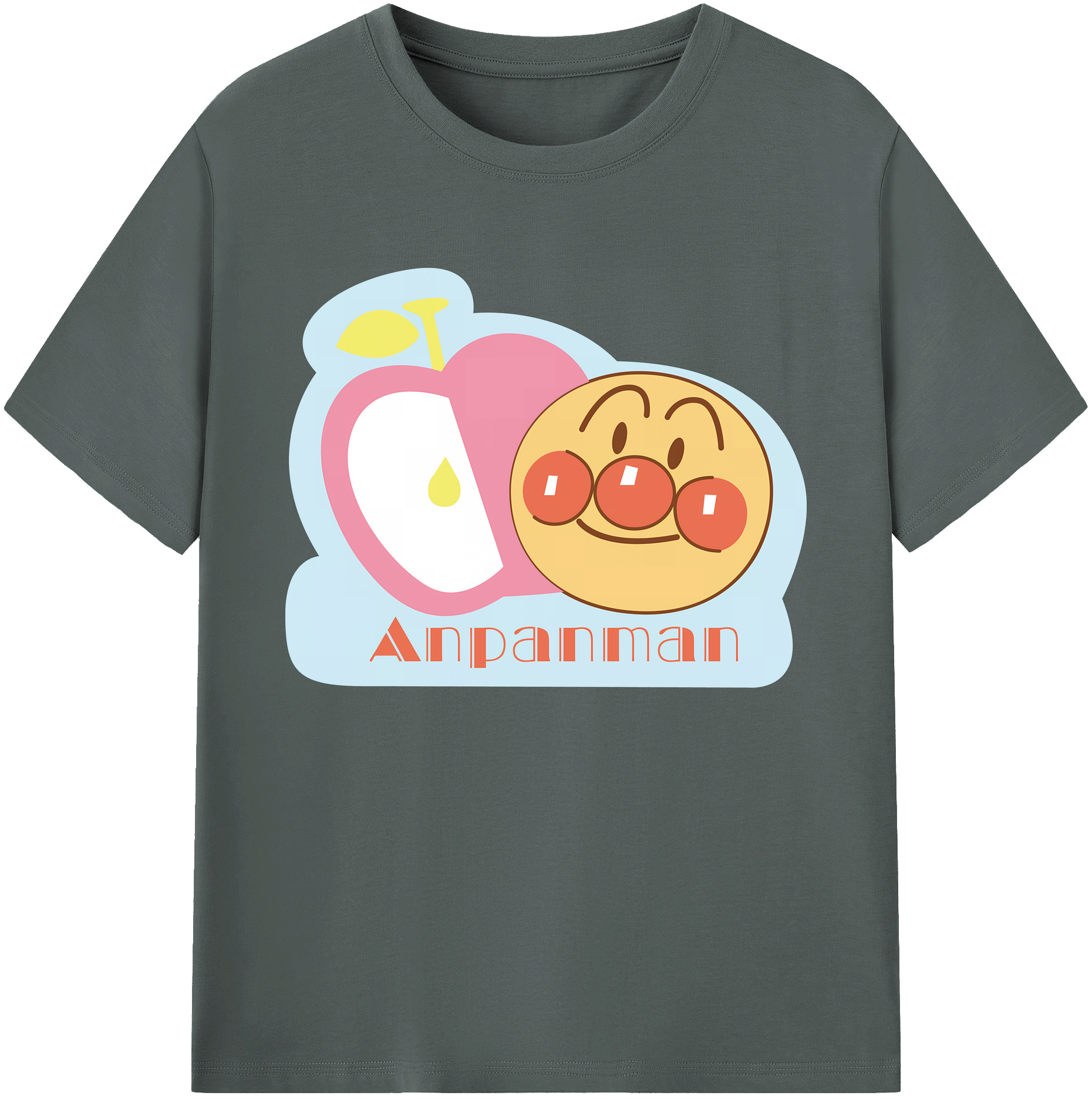 （画像用） アンパンマン Anpanman 綿100％ メンズ半袖Tシャツ｜肌触りやわらか＆通気性